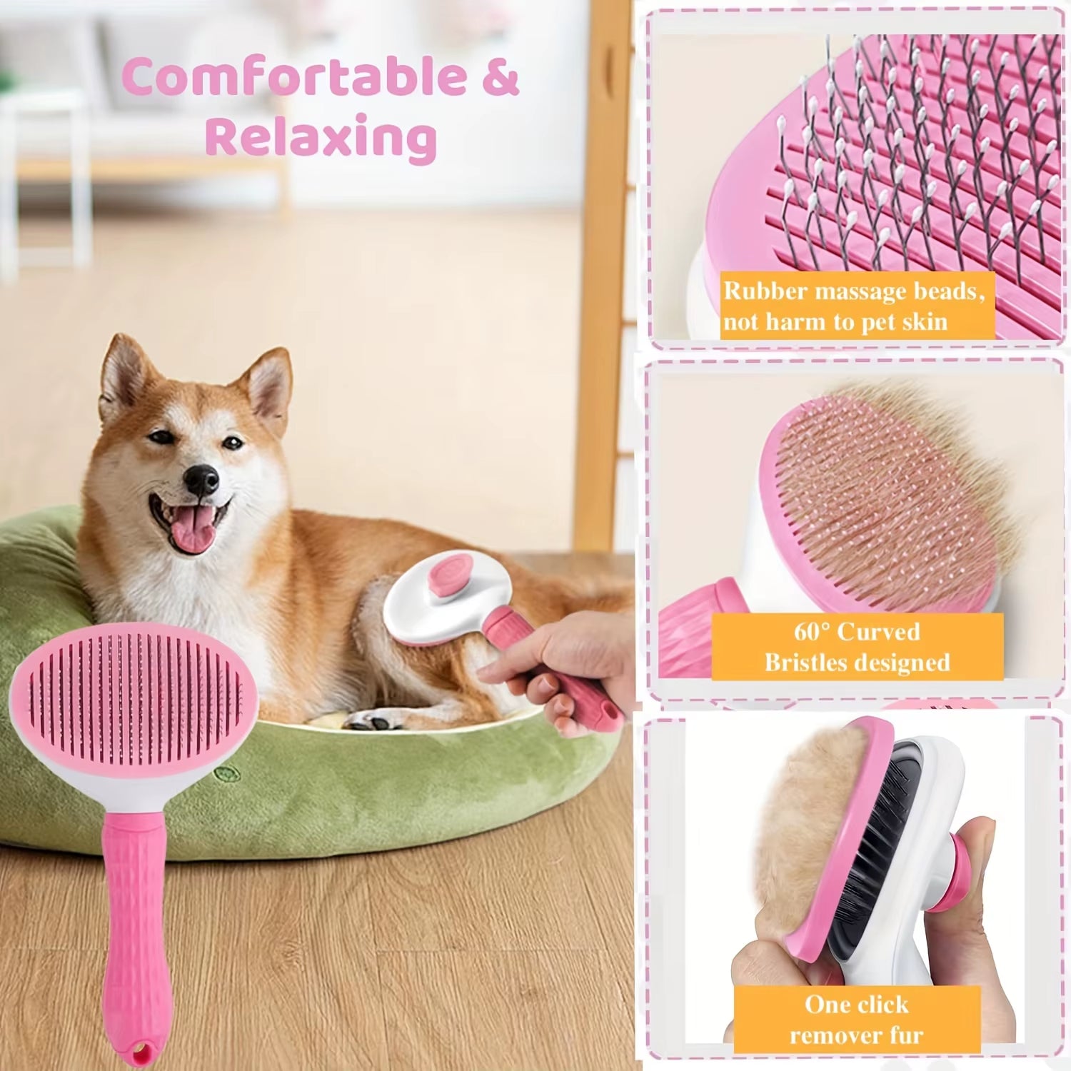 Professional Pet Nail Clipper Stainless Steel Dog Cat Nail Trimmer Labor-Saving Nail Clipper Convenient Dog Grooming Supplies